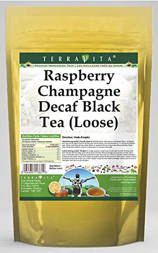 Raspberry Champagne Decaf Black Tea (Loose) (8 Oz, Zin: 538691) - 2 Pack #TOP24