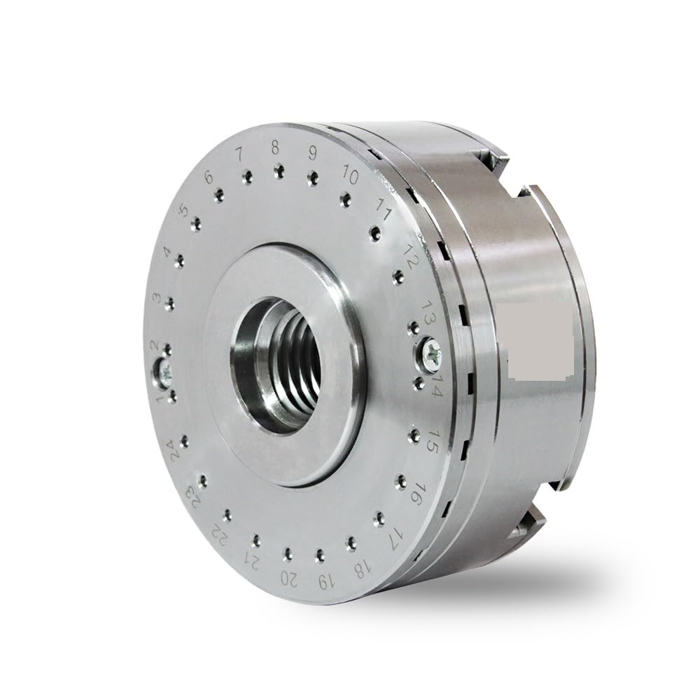 4 "100mm uchwyt przewijania tokarki do drewna z szczękami krokowy/okrągły/Pin/płaska szczęka samocentrujący akcesoria obrabiarek,Wysoka precyzja(F. Pin Jaw)