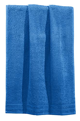 Erwin Müller Handtuch Heidelberg 100% Baumwolle Royalblau Größe 50x100 cm - saugstark, gut trocknend, kompakt, leichte Qualität - ideal für Sport, Strand, Reisen (weitere Farben)
