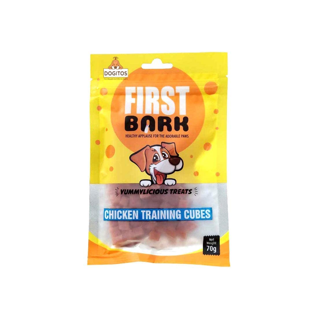 First Bark Yummylicious Dog Treats 70G (Chicken Training Cubes, Pack of 3) � PT02 (B08RJFYG6G) Amazon Price History, Amazon Price Tracker