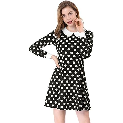 Allegra K Women's Peter Pan Collar Dress Cover