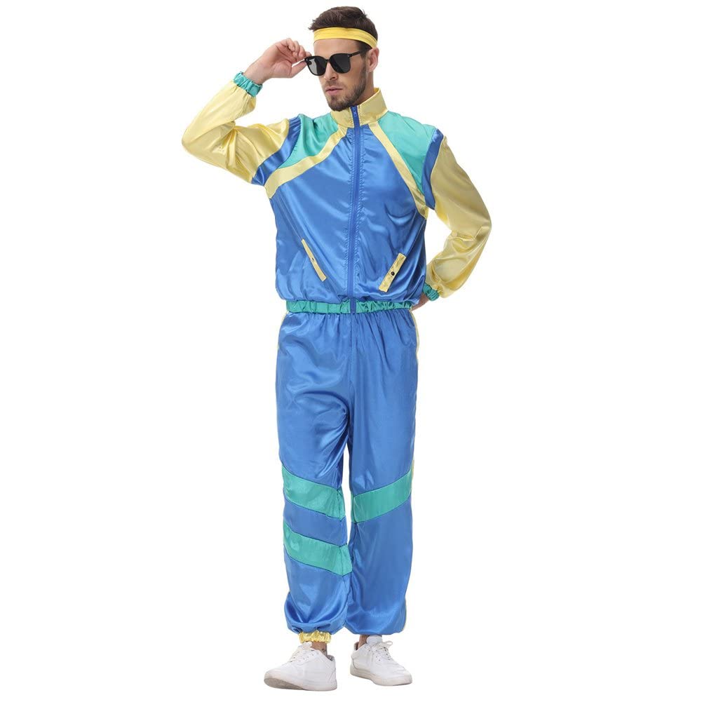 Vêtements cosplay de style hippie vintage 70s 80s pour fête costumée
