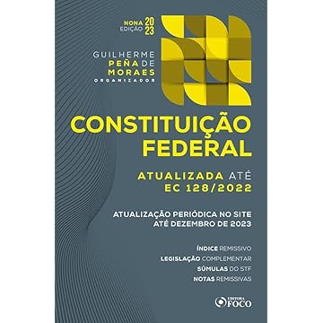 Capa do livro Constituição Federal - 9ª Ed - 2023
