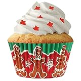 Cupcake Creations Gingerbread Man Baking Cup, Set of 32