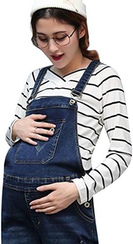 Amazon Co Jp Jocolate ジョコレート マタニティ オーバーオール レディース デニム マタニティデニムサロペットパンツ ロンパース デニムパンツ サロペットパンツ 妊娠服 長ズボン 調節可能 サロペット ジーンズ ママ用 服 ファッション小物