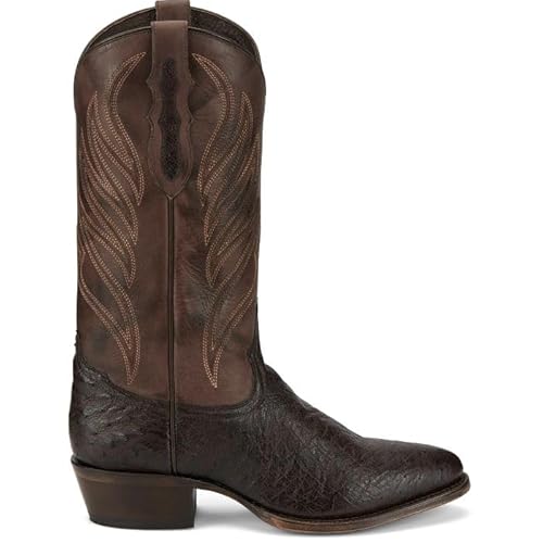Tony Lama Justin Ray 33.0 cm Smooth OstrichYEGX^u[c - GL]`bNU[ANVbNX^CAvŉK, ~N, 11 Wide