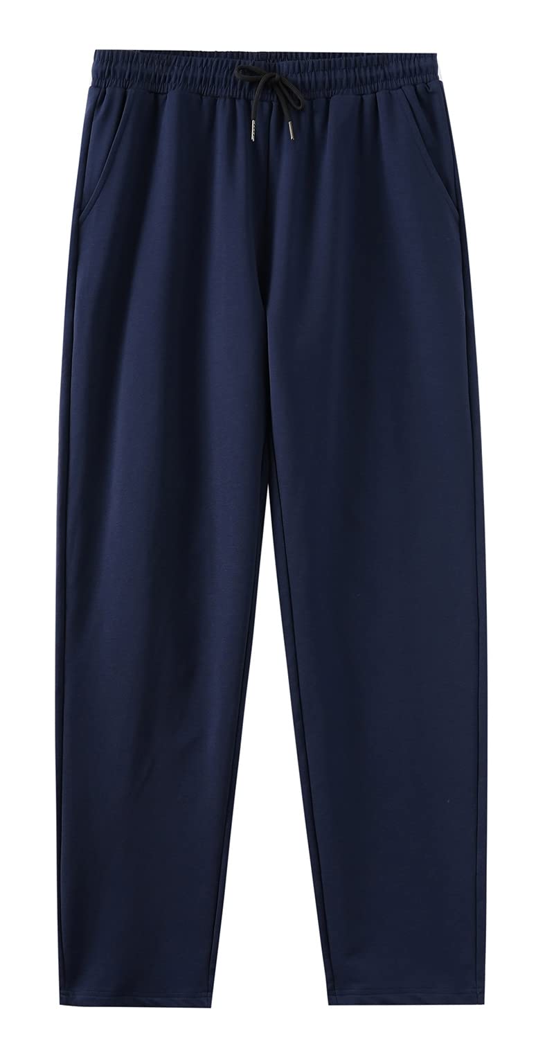 FGFD&OU Pantalones de Deporte Hombre Algodón Pantalon Largos Chándal Jogger Pantalones Deportivos Running Gimnasio Fitness Entrenamiento Yoga para Hombre Slim Fit Bolsillo