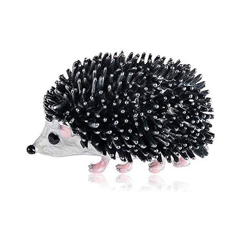 KY Jewelry Cute Animal Brooches Pin Colorful Rhinestones Crystal Oil Painting Enamel Corsage for Women Girls Cover