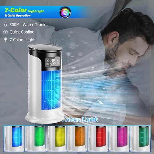STYLEHEAVEN Portable Air Conditioners Fan Personal Air Conditioner for Bedroom Room Home view 2