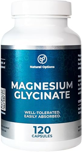 Magnesium Glycinate – 120 Capsules