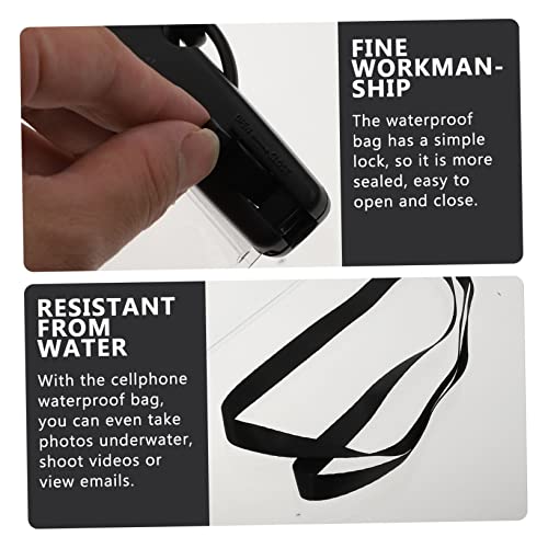 OSALADI 6 Peças Bolsa À Prova D'Água Para Celular Bolsa Para Celular Bolsa Para Celular Bolsa Seca