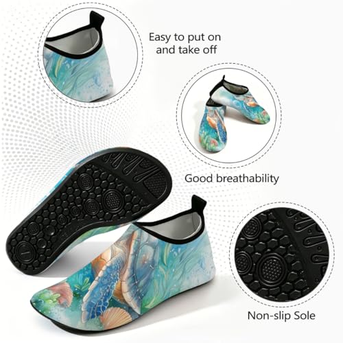 Zapatos acuáticos de playa y piscina para el surf y actividades acuáticas de verano 4