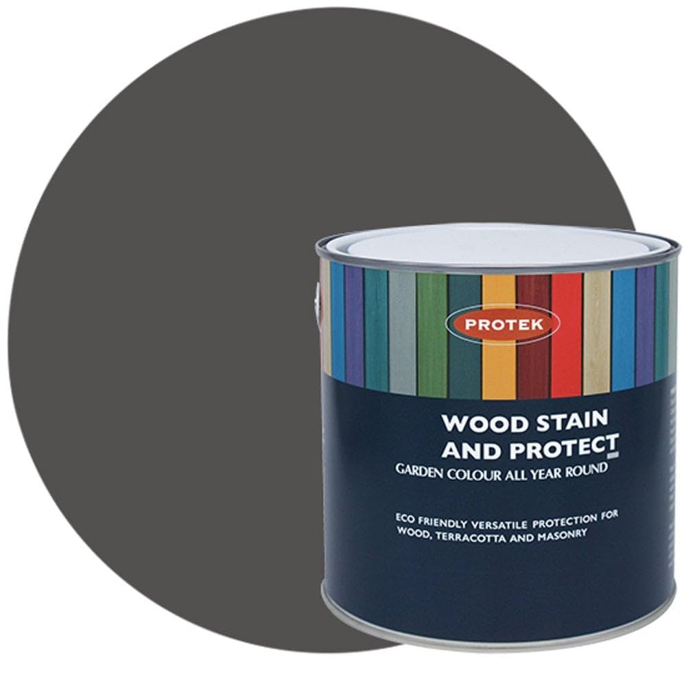 Protek Wood Stain & Protector Charcoal 2.5 litres