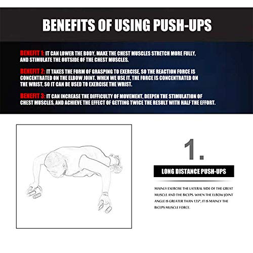 Push-up Bracket Workout Equipment pliable pour musculation à la maison