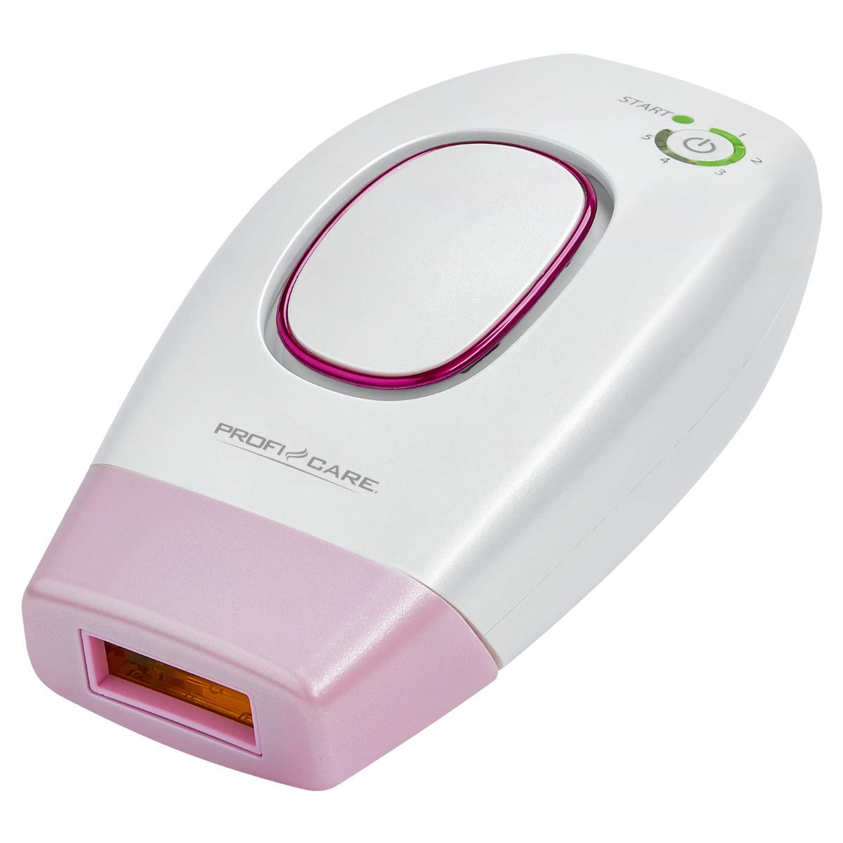 ProfiCare PC-IPL 3024 - Sistema di depilazione IPL, 5 livelli di intensità luminosa per diversi tipi di pelle, filtro UV integrato, spegnimento automatico, occhiali di protezione inclusi, 330240
