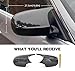 BDBO Mirror Cover Caps for E90 LCI- Durable Quality Carbon Fiber Pattern, Compatible with 3 series E90 E91 E92 E93 (2008-2011) - Upgrade Your Ride Now