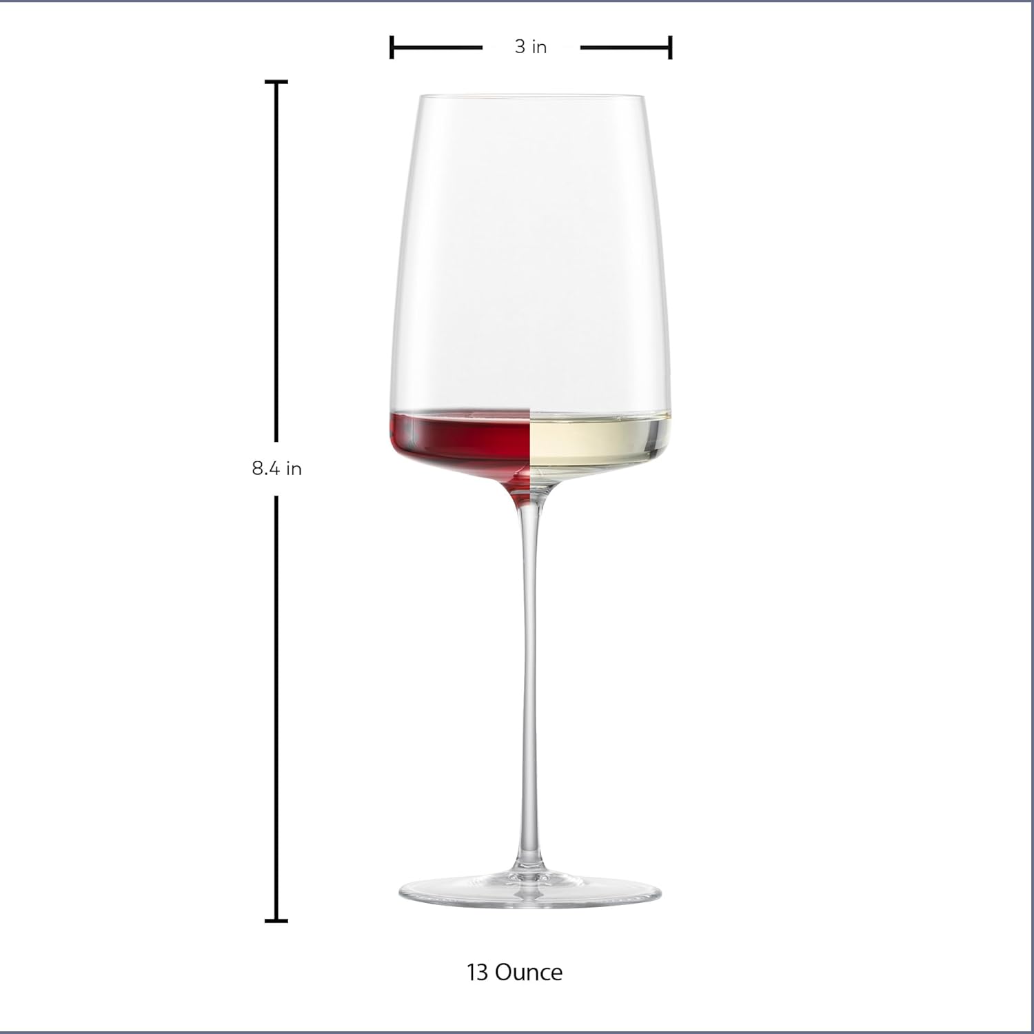 ZWIESEL GLAS Simplify White Wine Glass (Set of 2), Hand-Blown Wine Glasses for Red and White Wine, High-Quality Tritan Crystal Glasses (13 Ounce) - Image 6