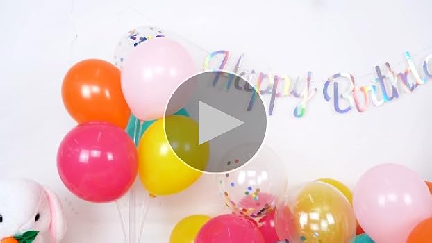 Amazon | バルーン 風船 60個 マルチカラー 10インチ ゴム風船