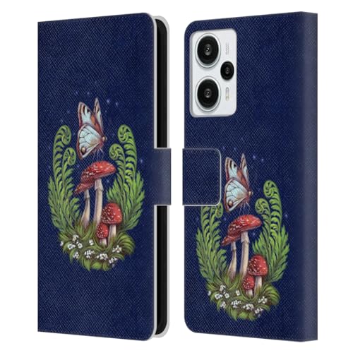 Head Case Designs �I�t�B�V�������C�Z���X Brigid Ashwood Evening Toadstools 2 Vintage Romance 2 ���U�[�u�b�N�E�H���b�g�P�[�X�J�o�[ Xiaomi Redmi Note 12T�Ή�