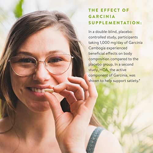 Nutririse Pure Garcinia Cambogia Extract With 80% Hca, Supports Weight Management, Appetite Control, Energy Metabolism Carb Blocker Supplement For Men & Women, Gluten Free, 60 Count #TOP4