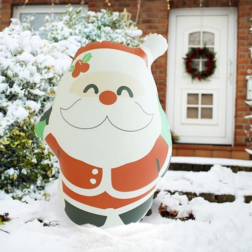 Décoration de Noël gonflable extérieure pour porche et jardin - 5