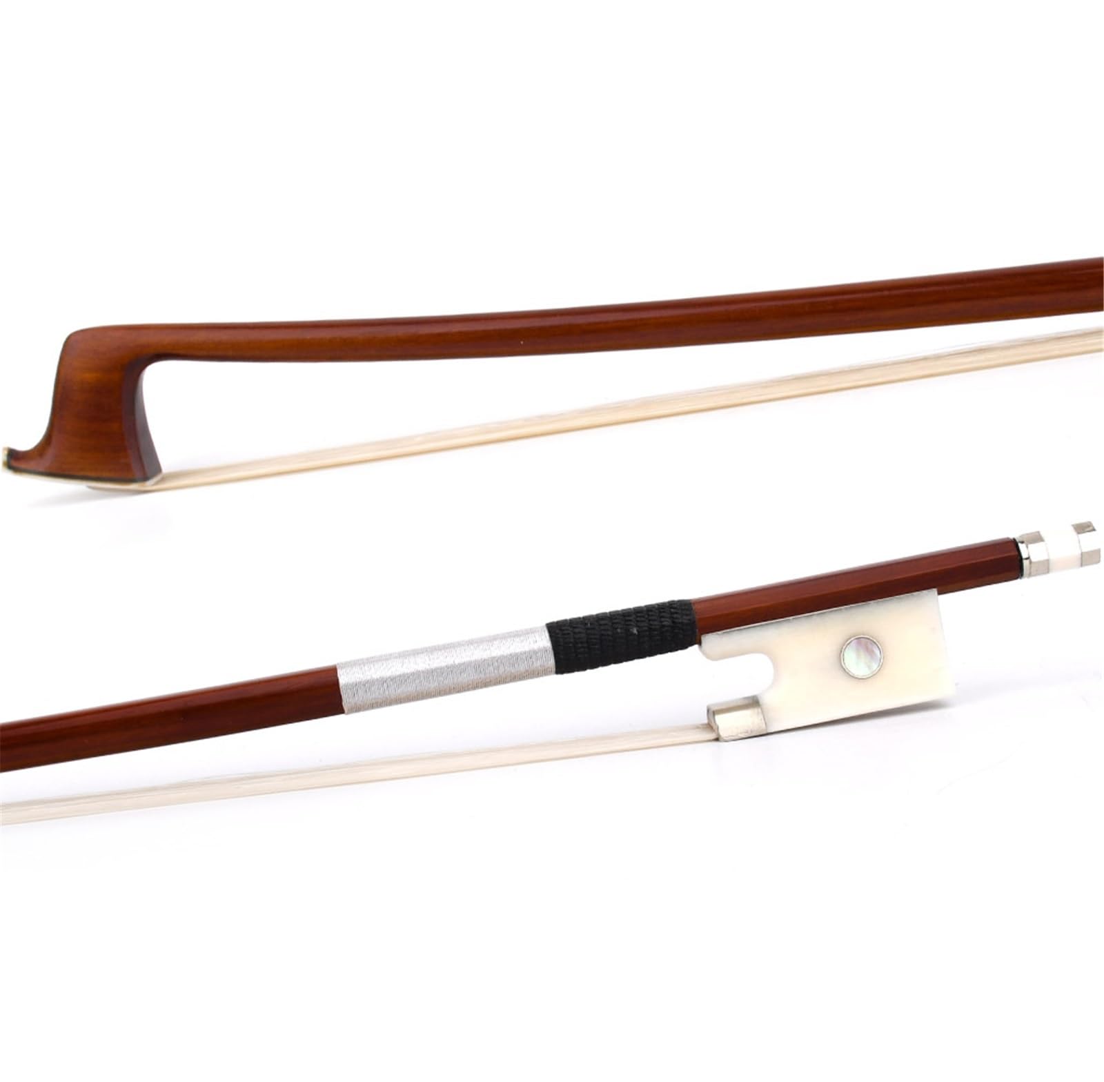 Handgefertigte Geigenbögen Handgefertigter Violinbogen in Profiqualität 4/4 Weiß(Type 2)