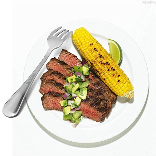 Fourchettes de dîner robustes en acier extra-fin durable x3 - 3