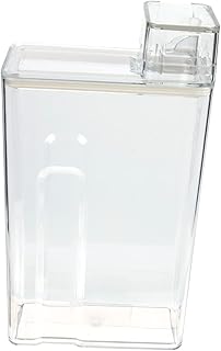 Mobestech 2 Peças Caixa De Armazenamento De Lavanderia Garrafa De Sub Garrafa Suporte De Vidro Terrário Suporte De Sabão Em Pó Suporte De Lavagem Garrafa De Armazenamento Para Dispensador