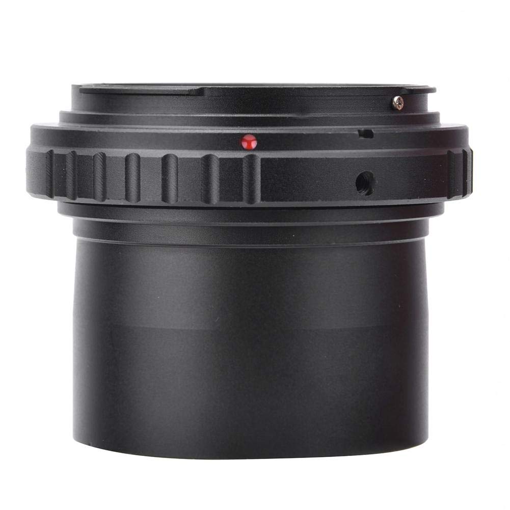 Mugast Anello Adattatore per telescopio T2-EOS, Anello Adattatore per Obiettivo in Metallo per telescopi da 2 Pollici per Attacco Canon EOS