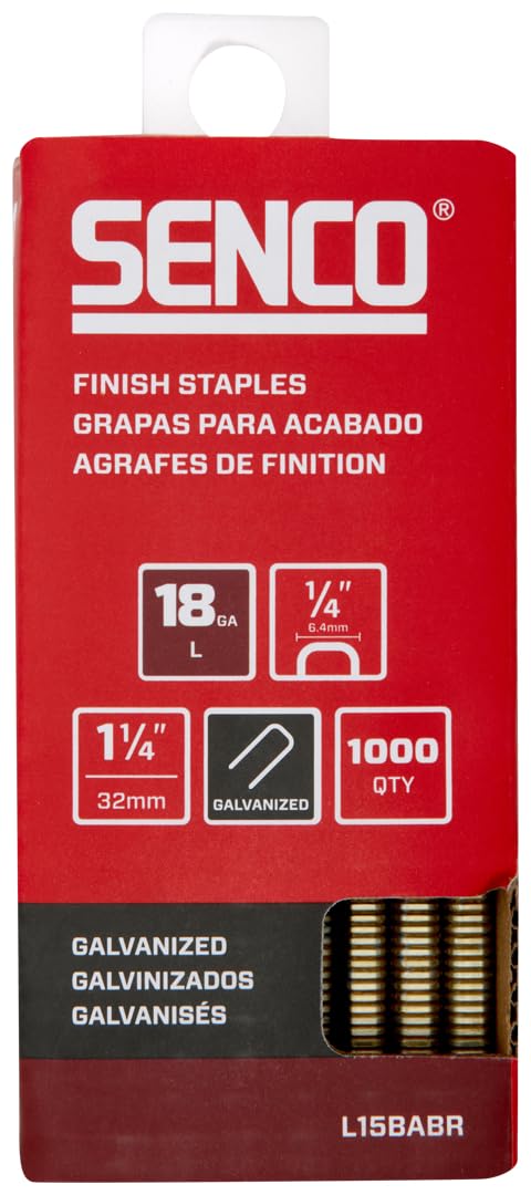 SENCO Galvanized Staples - 1000 Count -10 SENCO Galvanized Staples - 1000 Count -10