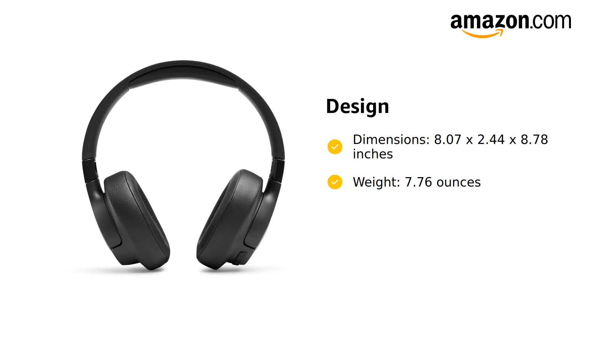 Amazon.com: JBL TUNE 700BT - Wireless Over-Ear Headphones - Black