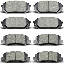 D2299 D2398 Front Rear Ceramic Brake Pads Set Fit For 2022 2023 2024 Hyundai Tucson, For 2023 2024 2025 Kia Sportage