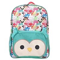 Bioworld Squishmallows Winston The Owl Plush Pocket Youth Backpack