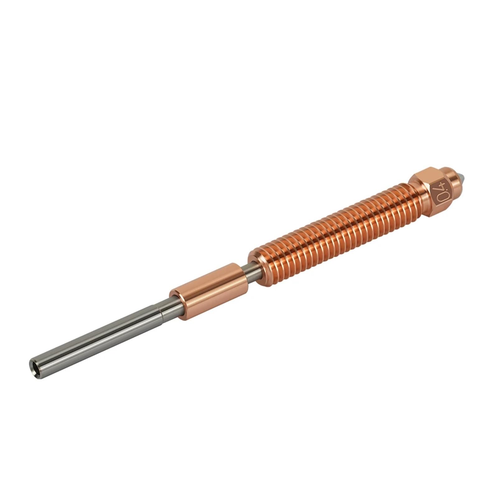 K2 Düse Integrierte Quick-Swap Düse 0,2/0,4/0,6/0,8/1,0mm Voll Metall 3D Drucker Zubehör(0.4mm)