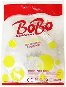 Kit 20 Balões Bubble Transparente 24 Pol (60cm) para Festa Aniversário Decoração