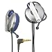 Sony MDR-Q55SL Lightweight, Open-Air, Clip-On Earhook Earclip SportClip Stereo with Deep-Bass Turbo Duct Headphones (Gray)