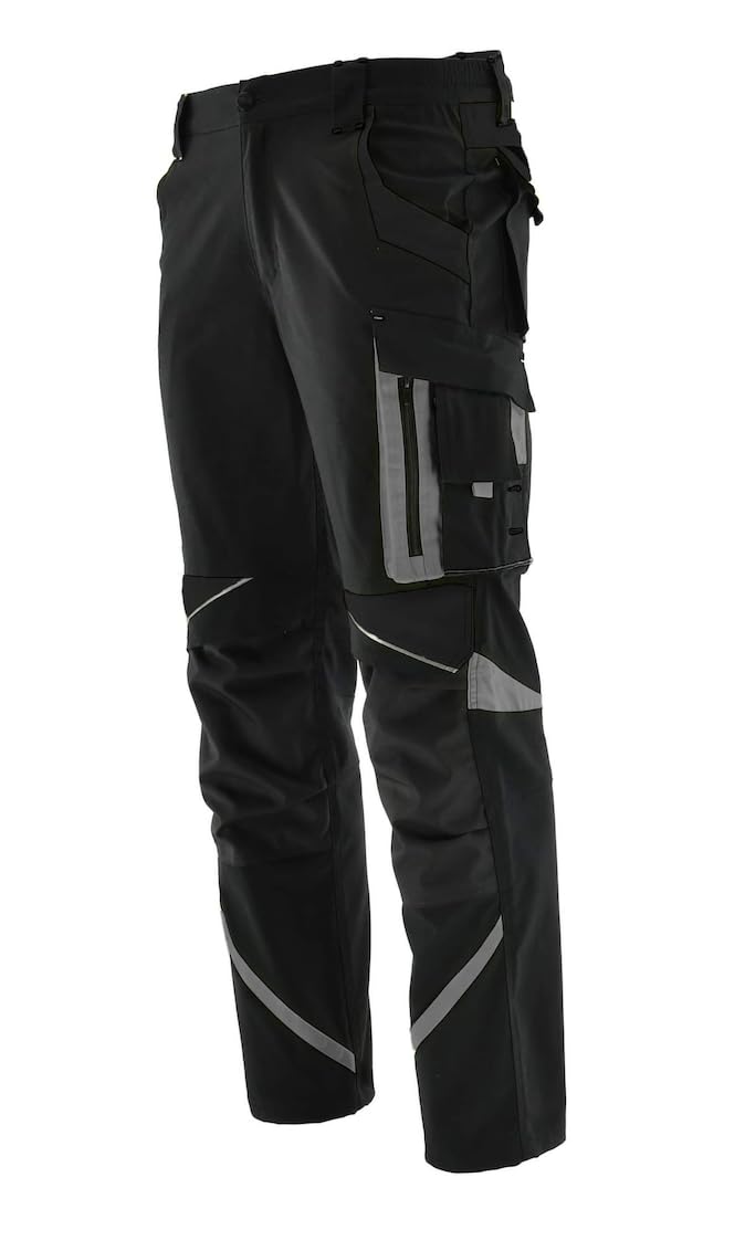 Qualitex Workwear Pantaloni Da Lavoro Antracite: Rinforzati E Multi-tasca Per Uomo/Donna - 5