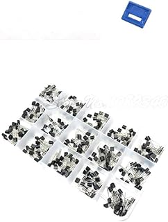 15Valuex20pcs TO-92 Assorted Kit 2N2222 S9012 S9013 S9014 S8050 S8550 2N3904 2N3906 2N5401 2N5551 A42 A92 A1015 C1815 13001