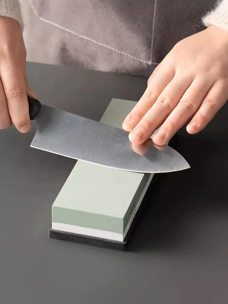 Sharpening Stones Kit with Silicone Non-Slip Pad 400/1000/3000/4000/5000/6000/8000 Precision Sharpening and Stability for Flawless Results Every Time. Essential for Kitchen and Workshop. (Size : 3000
