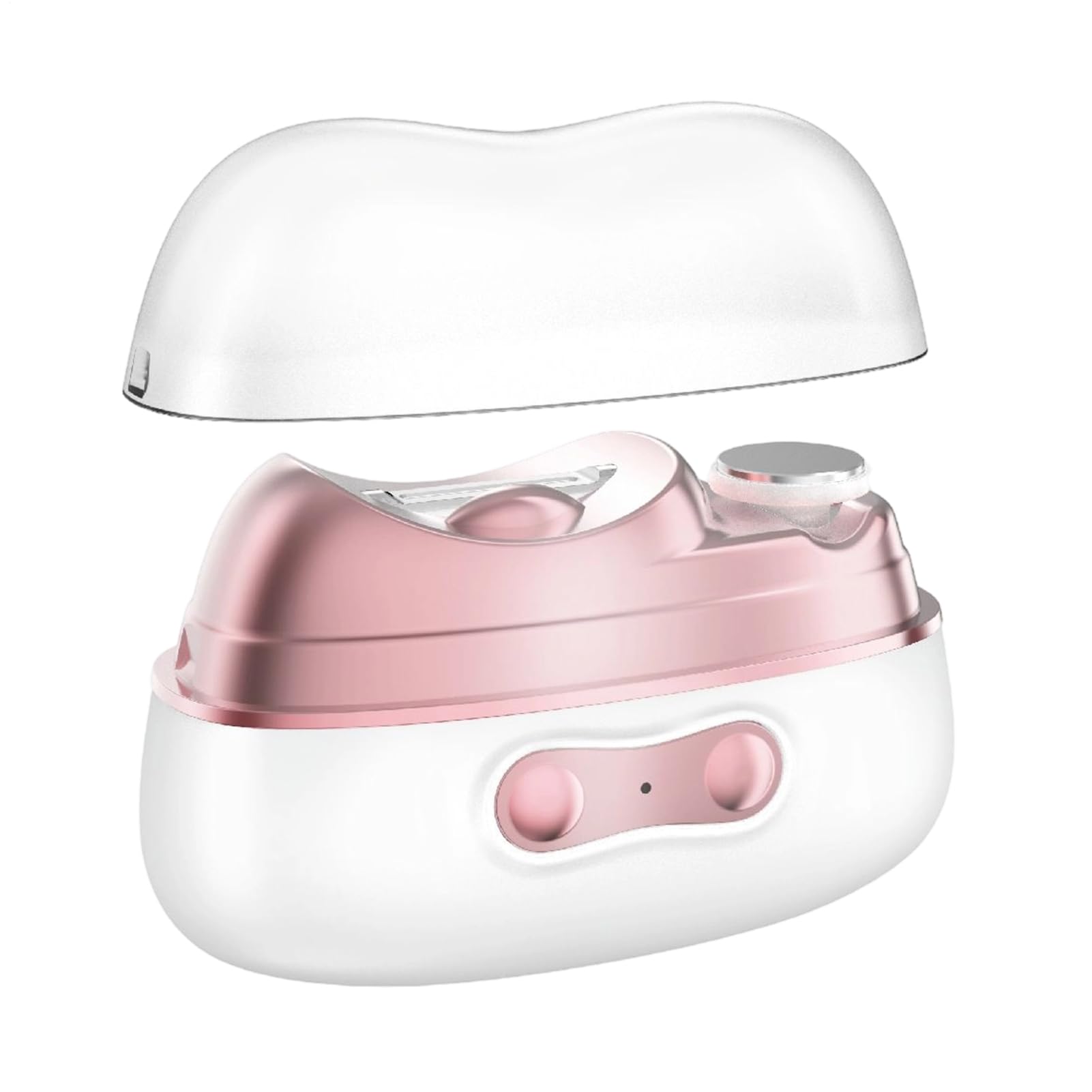 Coupe-ongles électrique avec polissage et réservoir à ongles