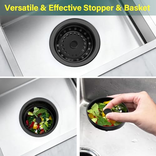 Ensamble de desagüe para fregadero 3.5 pulgadas acero inox miniatura 4