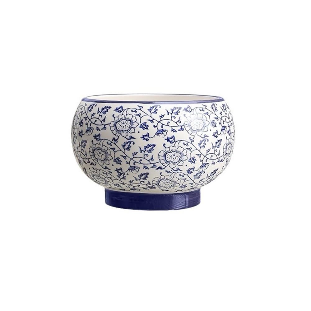 Kp6xLf3gT plant pot Chinese Style Blue and White Porcelain Ceramic Flowerpot Home Light Luxury Living Room Orchid Potted Pot