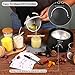 SAEUYVB Wax Melter for Candle Making,Candle Melting Pot,Candle Wax Melter,Multifunctional Wax Melting Tool with LED Temperature Display