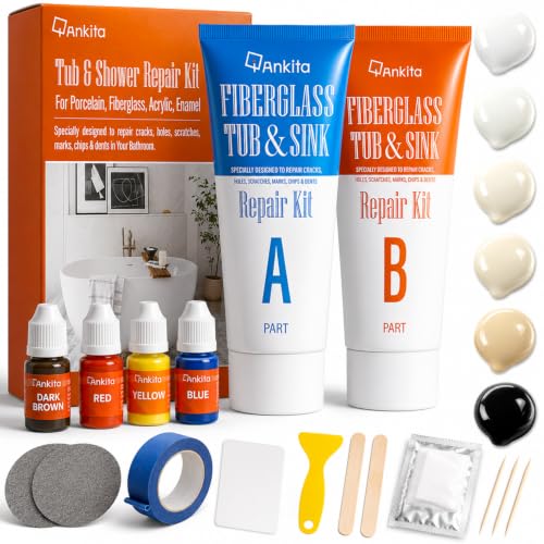 Fiberglass Tub Repair Kit (Color Match...