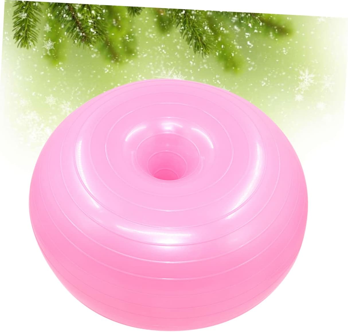 Yardwe Exercise Ball Yoga Auxiliary Ball Fitness Non-Slip Surface PVC Material for Yoga Balance Training