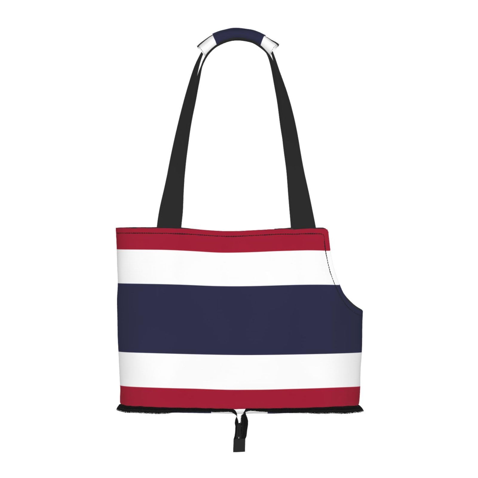 Thailand Flag Pet Tote Bag - Waterproof and Wear-Resistant Portable Shoulder Bag for Small Dogs and Puppies