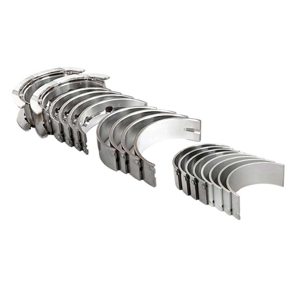 Set di cuscinetti principali dell'albero motore della biella compatibili con X1 X3 X5 1 3 5 Serie N47 D20 2.0 77950600 77951600 11217802643 11217802644