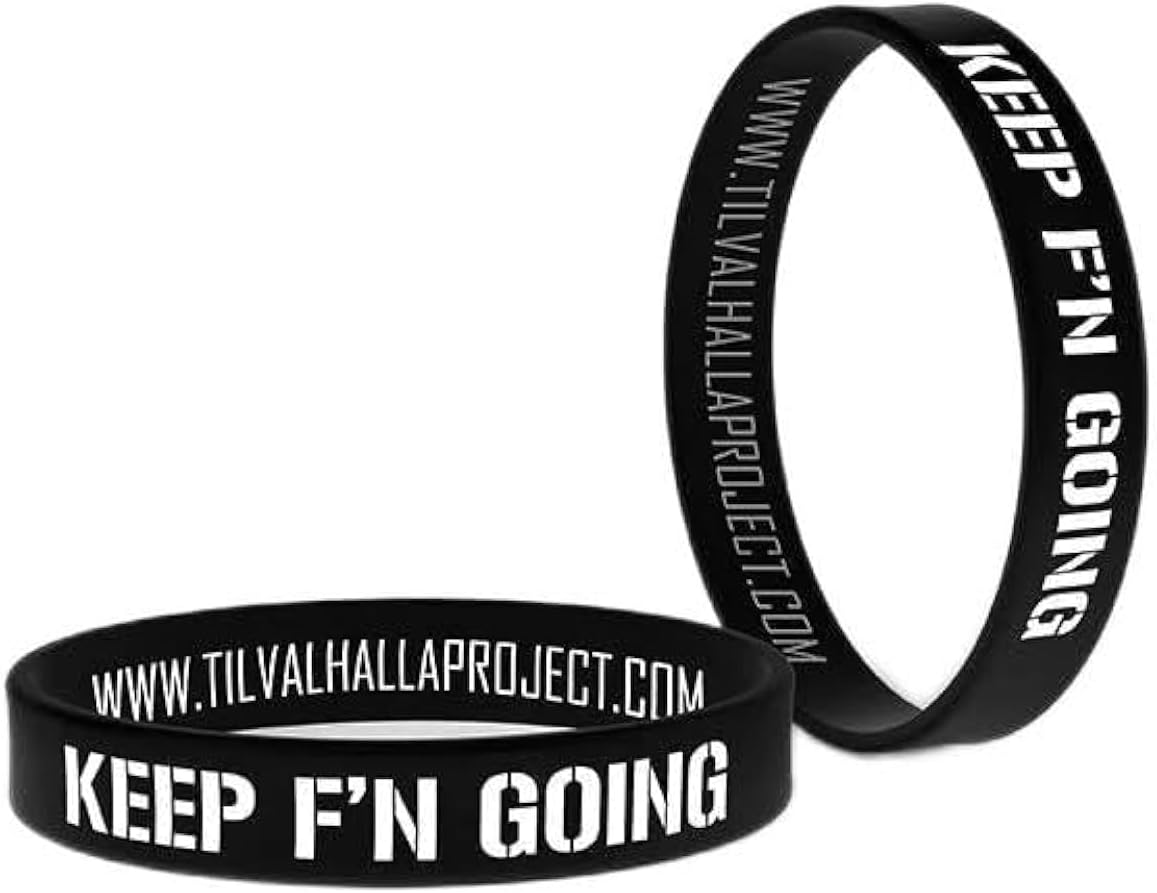 Pulsera de silicona Til Valhalla Project para hombre miniatura 1