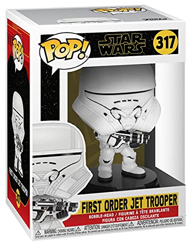 Funko Pop! Star Wars: Rise of Skywalker - Bruges Rocket - Jet Trooper - Star Wars Episode 9 - Figura de Vinilo Coleccionable - Idea de Regalo- Mercancia Oficial - Juguetes para Niños y Adultos