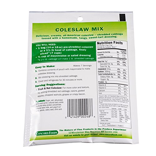Image of Concord Foods, Coleslaw Mix, 1 Count